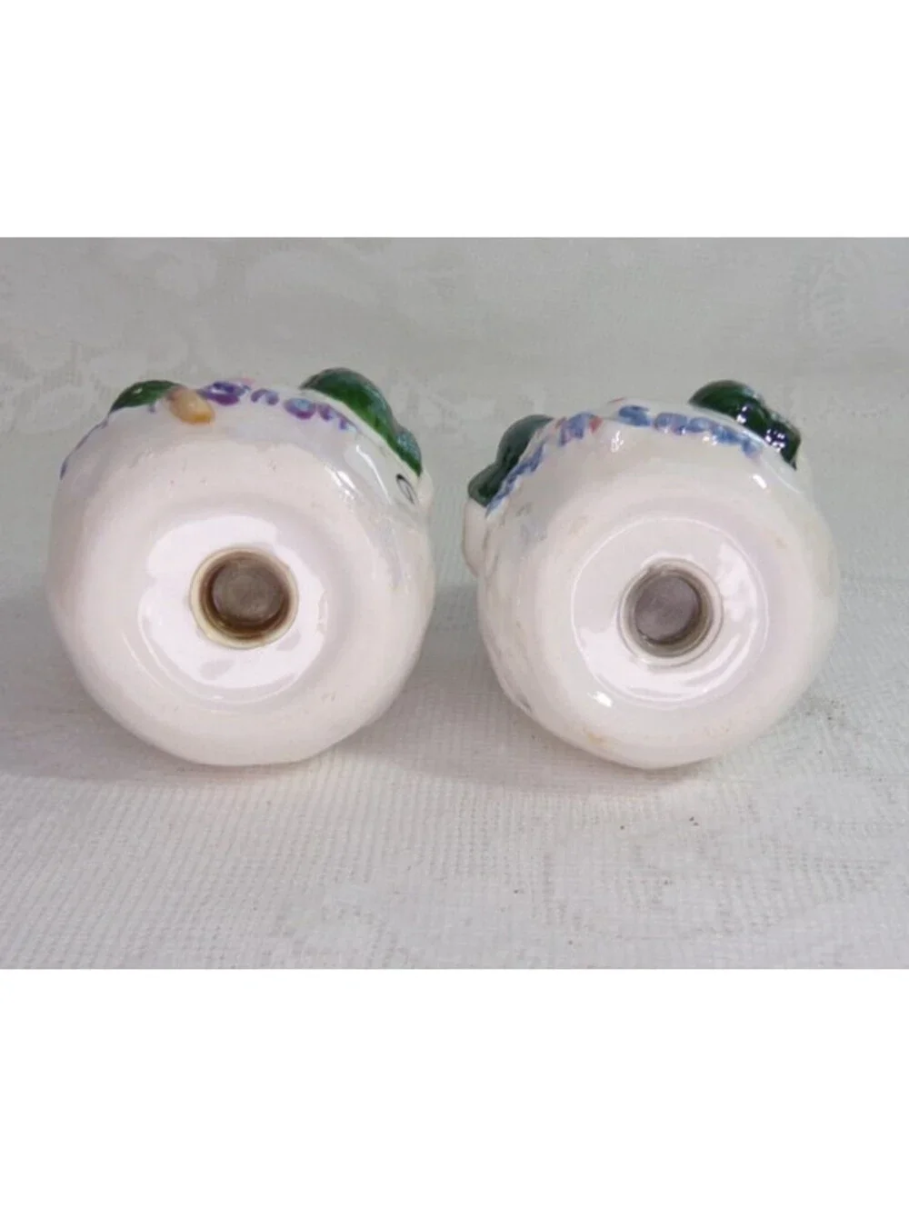 Salt And Pepper Shakers, Snowman, Decor, Collectors, Christmas, Let it Snow